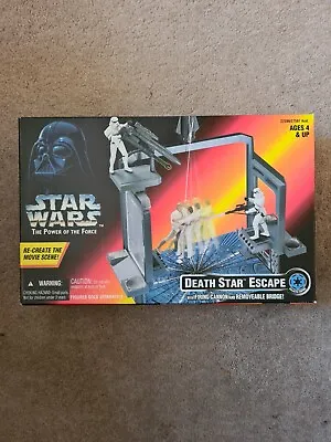 Buy Star Wars 'The Power Of The Force'  DEATH STAR ESCAPE 'Playset' Kenner 1996  • 14.99£