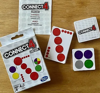 Buy CONNECT 4 Card Game HASBRO - Complete VGC • 5.49£