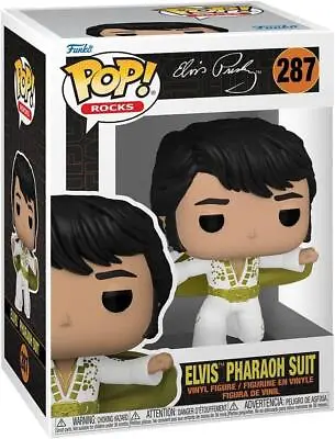 Buy Elvis Presley: Funko Pop! Rocks - Elvis Pharaoh Suit #287 • 26.72£