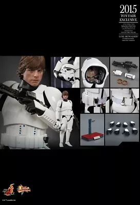 Buy Hot Toys MMS304 Star Wars EP4 Luke Skywalker Stormtrooper Disguise 1/6 Figure UK • 435£