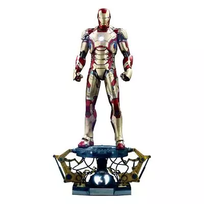 Buy Hot Toys Iron Man 3 Action Figure Iron Man Mark XLII Deluxe Version-49 CM-1:4 • 486.89£