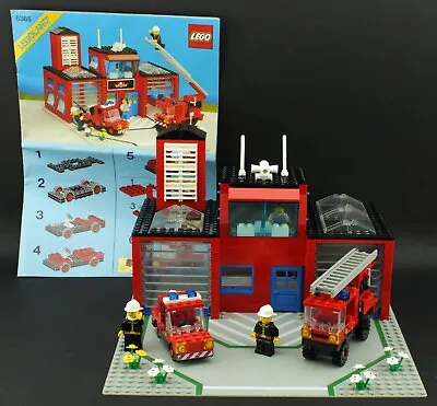 Buy LEGO City Classic Town 6385 Fire House-I Complete With Instructions • 59.99£