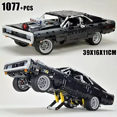 Buy Building Block Car Technic Set Dom's Dodge Charger Fast & Furious Brand New Gift • 39.99£