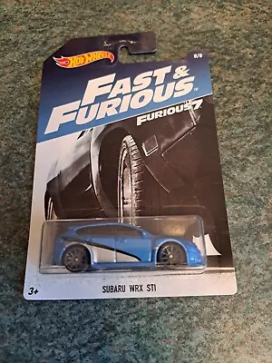 Buy 2016 Hot Wheels Fast And Furious SUBARU IMPREZA WRX STI Furious 7 • 13£
