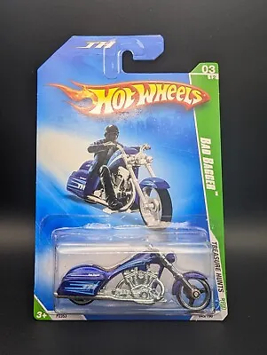 Buy Hot Wheels Bad Bagger Motorbike T-Hunt Treasure Hunts Vintage 2009 Release L34 • 8.95£