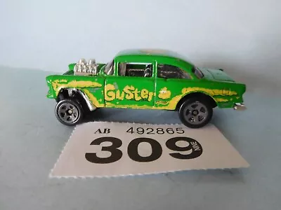 Buy Hot Wheels Guster 55 Chevy Bel Air Gasser  (309) • 0.99£
