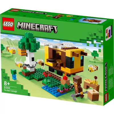 Buy LEGO Minecraft The Bee Cottage 254 Piece Construction Set 21241 Ages 8+ NEW 2023 • 21.10£