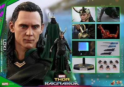 Buy New Hot Toys MMS472 1:6 Thor 3 Loki Loki Kiros 3.0 • 179.49£