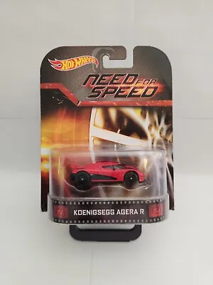Buy Hot Wheels Need For Speed Koenigsegg Agera R Retro Entertainment L79 • 97.08£