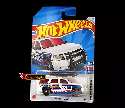 Buy Hot Wheels '07 CHEVY TAHOE HW FIRST RESPONSE H CASE 2024  • 2.99£