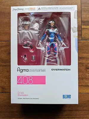 Buy Figma 408 - Overwatch - D.Va Action Figure - Japan Ver. Brand New & Sealed • 143.50£
