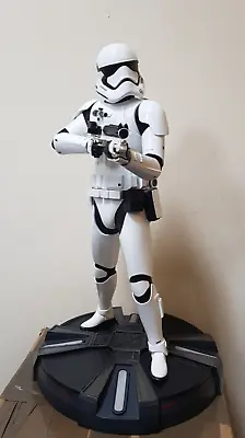Buy Sideshow Star Wars Premium Format First Order Stormtrooper 1/4 Scale Statue • 399.99£