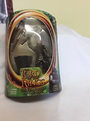 Buy Lord Of The Rings Fellowship Of The Ring - Gimli Action Figure • 20£