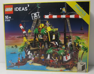 Buy LEGO Ideas 21322 Pirates Of The Barracuda - Bay Pirate Ship Island New Original Packaging • 342.23£