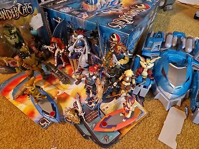 Buy Thundercats 12 X Figures, Including Thundertank And Rare Unopened Slithe • 69.99£