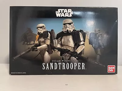 Buy Bandai Spirits Imperial Sandtrooper 1/12 Scale Plastic Model Kit Star Wars ANH • 49£