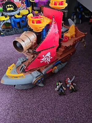 Buy Fisher Price DHH61 Imaginext Shark Bite Pirate Ship | Used | No Accessories • 9.99£
