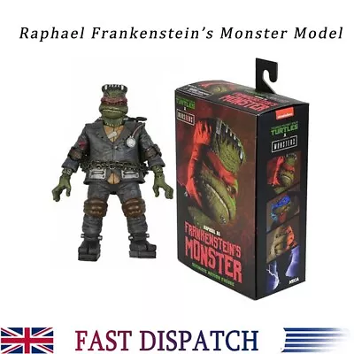 Buy NECA TMNT Universal Monsters Ultimate Raphael Frankenstein’s Monster Model Gift • 29.99£