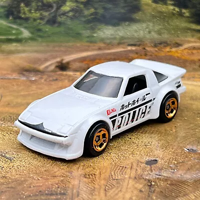 Buy Hot Wheels Mazda RX-7 Police White 2024 New Loose 1:64 Diecast Car • 3.50£