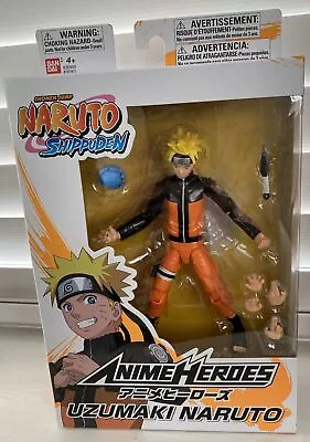 Buy New Bandai Naruto Anime Heroes 15cm Action Figure - Uzumaki Naruto BNIB SEALED • 4.99£