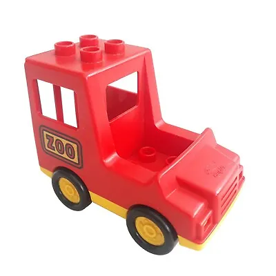 Buy Lego Duplo Red Zoo Keeper Car • 7.99£