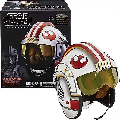 Buy Star Wars Black Series Luke Skywalker Electronic Battle Simulation Helmet E5805 • 215.30£