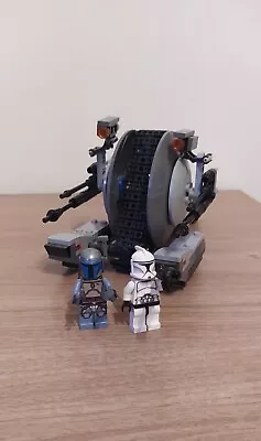 Buy Lego Star Wars Corporate Alliance Tank Droid (75015) Jango Fett Smile Sw0468 • 56.63£