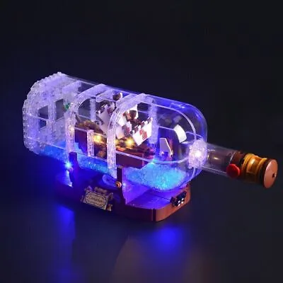 Buy LED Lighting Kit For LEGO 21313 Ideas Ship In A Bottle Lighting Only • 31.12£