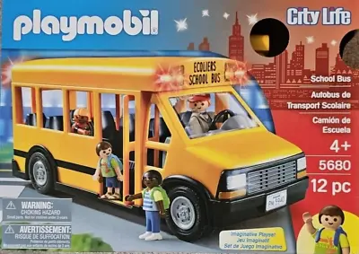 Buy PLAYMOBIL City Life Yellow School Bus 5680 *FREE POSTAGE* • 29£