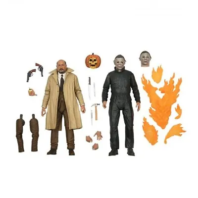 Buy Michael Myers & Dr Loomis Ultimate 18cm Halloween 2 - 2-Pack Figure • 81.51£