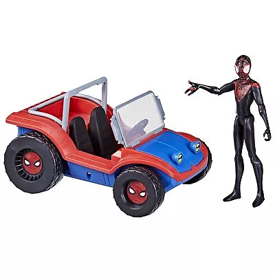 Buy Marvel Hasbro Spider-Man Spider-Mobile 15-cm-scale Vehicle And Miles Morales Act • 22.81£