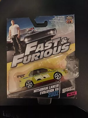 Buy Mattel Fast And Furious Mitsubishi Evo • 40£