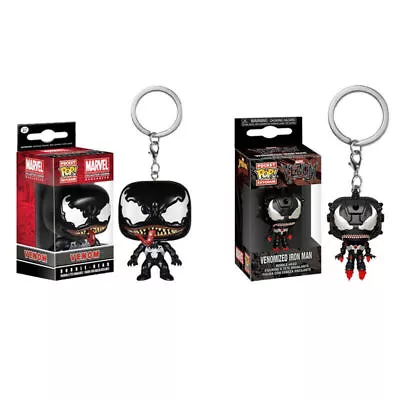 Buy Funko Venom Iron Man Keychain Black Venom Keychain Pendant Handmade POP Keychain • 10.99£