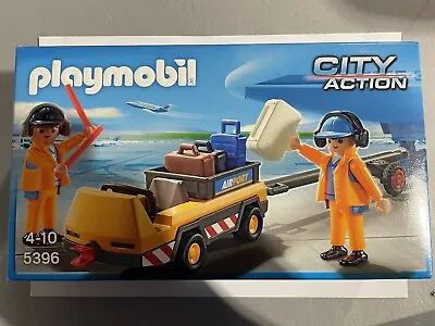 Buy Playmobil 5396 City Action Aircraft Tug With Ground Crew, Fun Imaginative Role-P • 11.99£