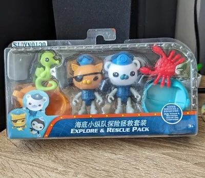 Buy Octonauts Kwazii & Barnacles Figure Set Explore And Rescue Pack Gup-A Gup-B Toy • 8.99£