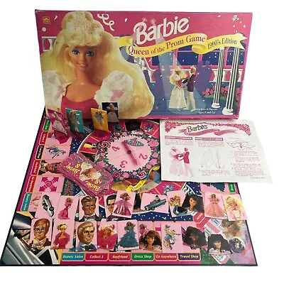 Buy 1991 Barbie Queen Of The Prom Board Game 1990’s Edition 5069  Golden Games • 24.65£