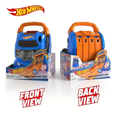 Buy Hot Wheels Multi Launcher Car Storage Case Stores Upto 20 Cars *BRAND NEW* • 34.99£