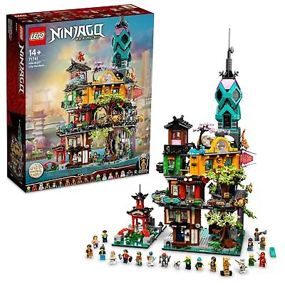Buy LEGO Ninjago Ninjago City Garden Christmas Present Christmas 71741 Toy Block • 377.35£