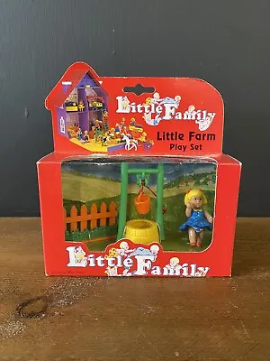 Buy Little Family Little Farm Play Set - Vintage • 13.53£