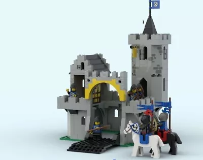 Buy Vintage LEGO Castle 6074 Black Falcons Fortress Complete • 50£