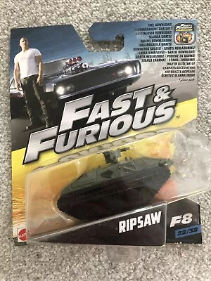 Buy Mattel Fast And Furious Ripsaw 22/32 • 3.99£