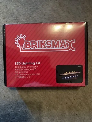 Buy Briksmax Light Kit For Lego 10294 Titanic Creator Expert Lighting Set Sealed • 50£