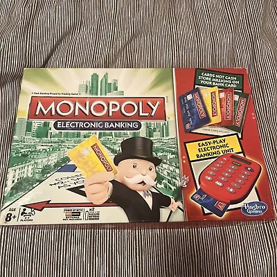 Buy Monopoly Electronic Banking Board Game - Hasbro - Not Complete • 5£
