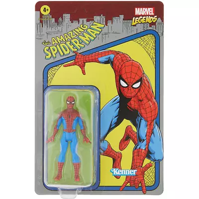 Buy Hasbro Marvel Legends Series 10cm Retro 375 Collection Spider Man Action Figure • 12.99£