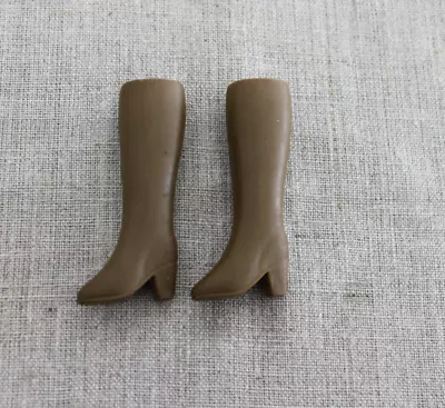 Buy Barbie Christie Cara #8626 Brown Mole Boots Europe Italy Mattel Vintage 70's • 12.33£