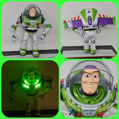 Buy Disney Buzz Lightyear Light Up Chest Phrases Sound Effects  12” Think Way Toys  • 35£