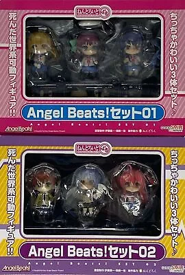 Buy Angel Beats Nendoroid Petite 01 Yuri Yusa Shiina & 02 Yui Tenshi Otonashi Figure • 103.46£