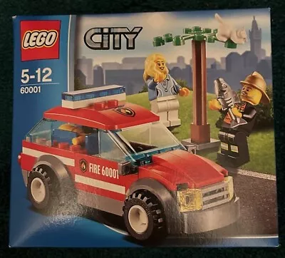 Buy LEGO City, 60001 Fire Chief Car, New, Sealed, Box, • 12£