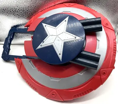 Buy NERF Captain America: The Winter Soldier Stealthfire Shield RARE 2013 • 10.99£