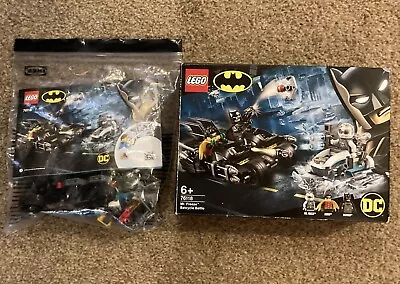 Buy Lego Dc Batman Retired Set 76118 Mr Freeze Batcycle Battle 6+ Years • 29.99£